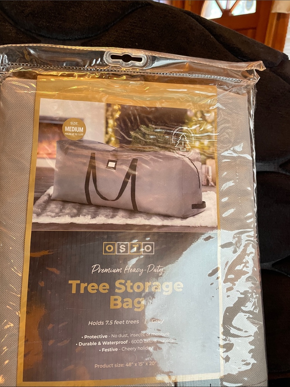 Ost Gray Premium Tree Storage Bag - Medium